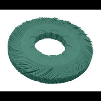 Scotch-Brite ™ Radial Bristle Bristle Replacement Disc BB-ZB, 152 mm, P220, roșu, tip C