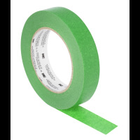 Bandă de mascare rezistentă la 3M ™ ™ 2814, verde, 24 mm x 50 m, 0,12 mm