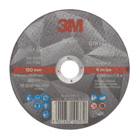 3M ™ Roată de argint, T41, 150 mm x 1,6 mm x 22,2 mm