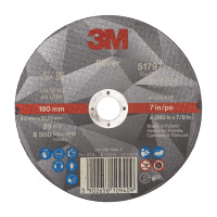 3M ™ Roată de argint, T41, 180 mm x 2 mm x 22,2 mm