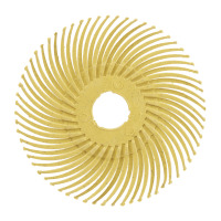 Scotch-Brite ™ Radial Bristle Disc RD-ZB, 50,8 mm x 9,53 mm, p80, galben, tip C