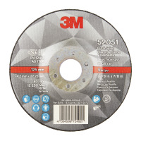 3M™ Cut and Grind Wheel, T27, 127 mm x 4.2 mm x 22.2 mm