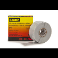 Banda electrică din cauciuc din silicon SCOTCH® 70, 25 mm x 9 m