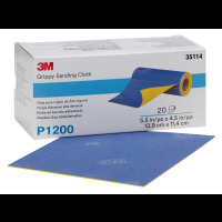 Pânză de șlefuire 3M ™ Grippy, 139 mm x 114 mm, p1200, 35114