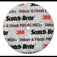 Scotch-Brite ™ Deburr and Finish Pro Unitized Wheel DP-UW, 127 mm x 6,35 mm x 25,4 mm, 9C XCRS+