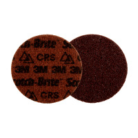 Scotch-Brite ™ Disc de condiționare a suprafeței de precizie, PN-DH, grosier, 100 mm x NH, 25 pe interior, 100 pe caz