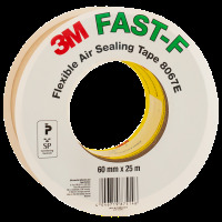 Banda de etanșare a aerului flexibil 3M ™ 8067E - Fast F, Tan, 200 mm x 25 m, 0,25 mm, 50-50 căptușeală împărțită