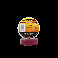 Banda electrică de codificare a culorii de vinil scotch® 35, violet, 19 mm x 20 m