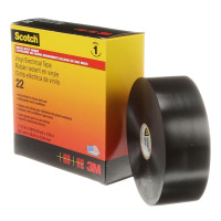 Banda electrică de vinil Scotch® 22, negru, 38 mm x 33 m