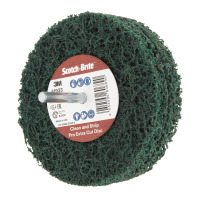 Scotch-Brite ™ Clean and Strip XT Pro Extra Extra Tut DISC XC-ZS, 150 mm x 13 mm x 8 mm, un XCRS, verde
