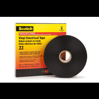 Banda electrică de vinil Scotch® 22, negru, 19 mm x 33 m
