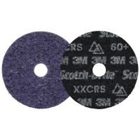 Scotch-Brite ™ Precision Heavy Duty Suprafață Disc, HD-DH, X-EXTRA CARSE 60+, 127 mm x 22,23 mm, 50 EA/CAZĂ